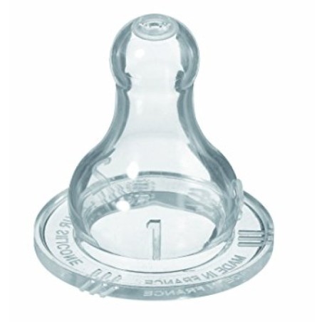 Bebe Confort Tettarella A Base Standard Silicone Misura 1 Flusso Regolare Bebe Confort Tettarella A Base Standard Silicone Misura 1 Flusso Regolare