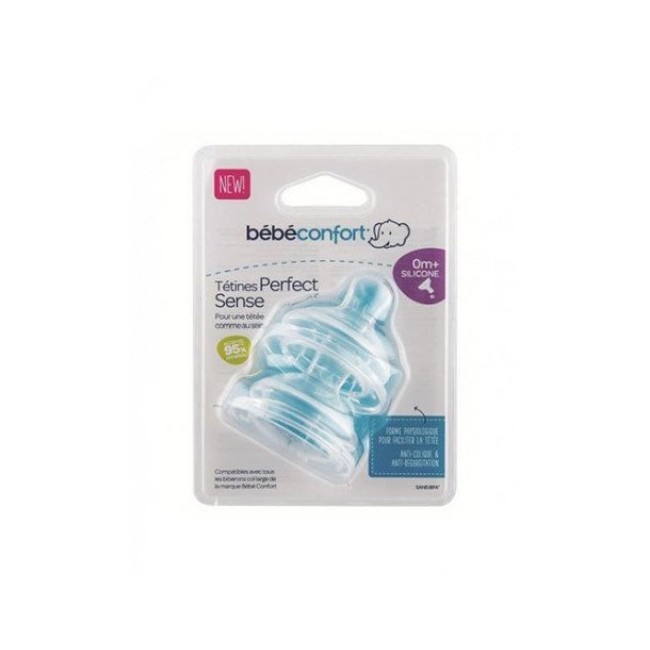 BEBE CONFORT TETTARELLA PERFECT SENSE IN SILICONE FLUSSO PAPPA Y BEBE CONFORT TETTARELLA PERFECT SENSE IN SILICONE FLUSSO PAPPA Y