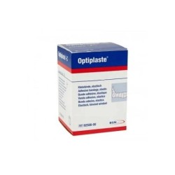 Benda Elastica Adesiva Optiplaste E Supporto Cotone-viscosa Bianco Altezza 10 Cm Lunghezza 250 Cm In Estensione 450 Cm