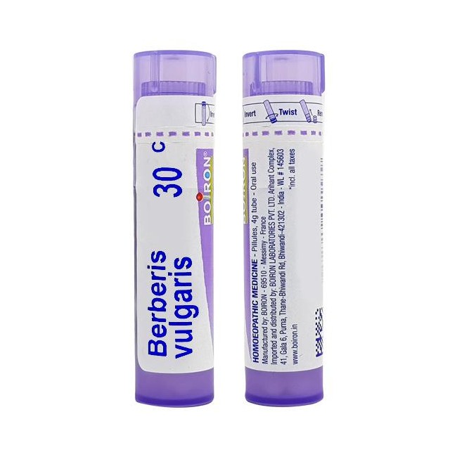 Boiron BERBERIS VULGARIS*30CH 80GR 4G Boiron BERBERIS VULGARIS*30CH 80GR 4G