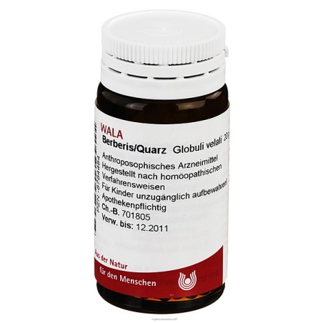 BERBERIS QUARZ 20 G GLOBULI WALA