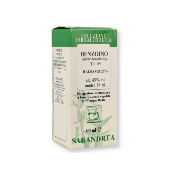 Benzoino 60ml Tintura Madre Benzoino 60ml Tintura Madre