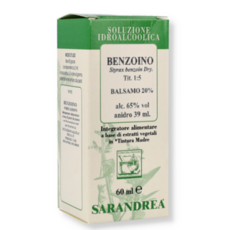 Benzoino 60ml Tintura Madre Benzoino 60ml Tintura Madre