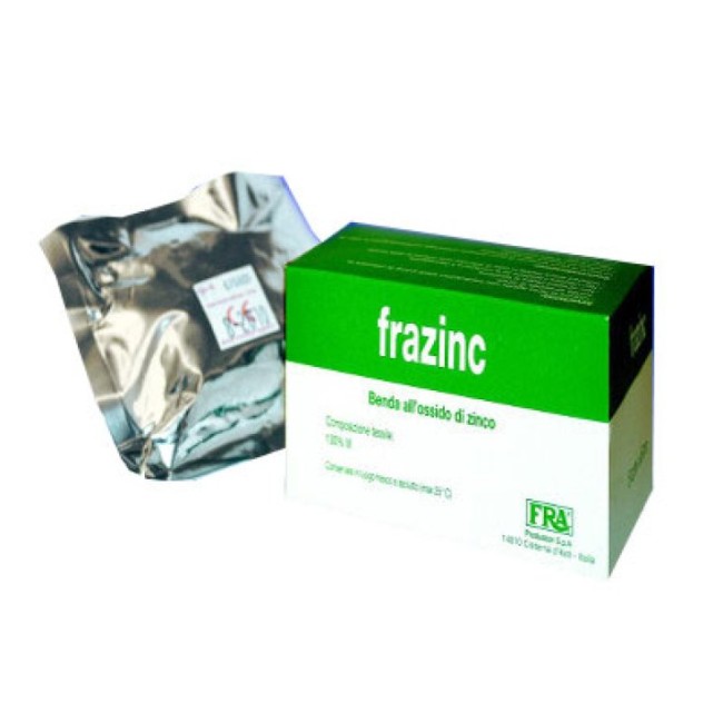 BENDA NON ELASTICA ALL'OSSIDO DI ZINCO FRAZINC DIMENSIONI 8X600CM. COLORE BIANCO, PRONTA PER L'USO, DI FACILE APPLICAZIONE BENDA NON ELASTICA ALL'OSSIDO DI ZINCO FRAZINC DIMENSIONI 8X600CM. COLORE BIANCO, PRONTA PER L'USO, DI FACILE APPLICAZIONE