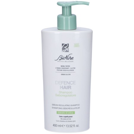 Flacone da 400 ml di Bionike Defence Hair Shampoo Seboregolatore