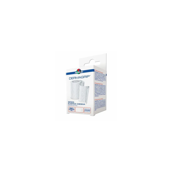 BENDA MASTER-AID DERMAGRIP COESIVA M 4X12 CM 1 PEZZO BENDA MASTER-AID DERMAGRIP COESIVA M 4X12 CM 1 PEZZO