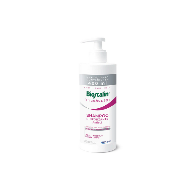 BIOSCALIN TRICOAGE SHAMPOO MAXI SIZE 400 ML BIOSCALIN TRICOAGE SHAMPOO MAXI SIZE 400 ML