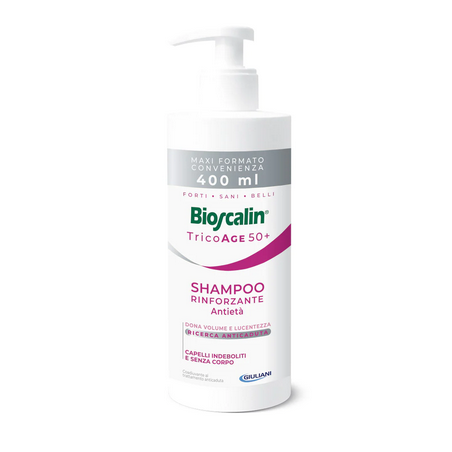 BIOSCALIN TRICOAGE SHAMPOO MAXI SIZE 400 ML