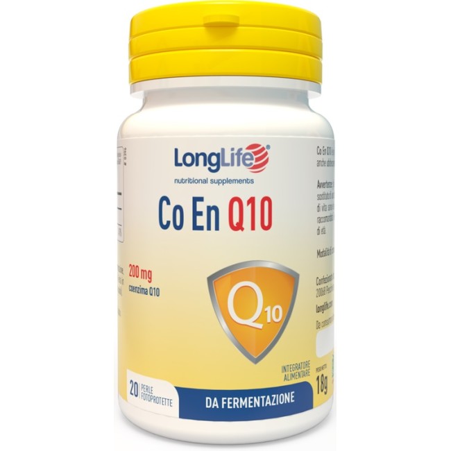 Longlife Co En Q10 Integratore Alimentare 20 Perle Longlife Co En Q10 Integratore Alimentare 20 Perle