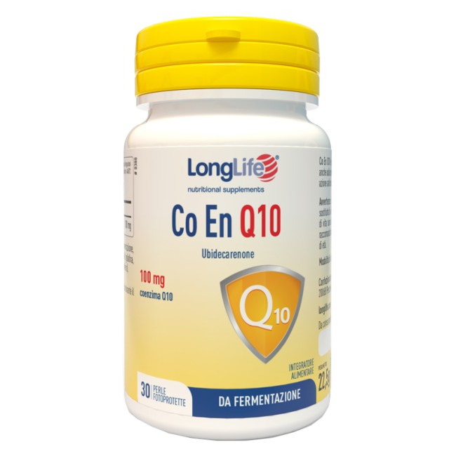 Longlife Co En Q10 100mg Integratore Alimentare 30 Perle Longlife Co En Q10 100mg Integratore Alimentare 30 Perle