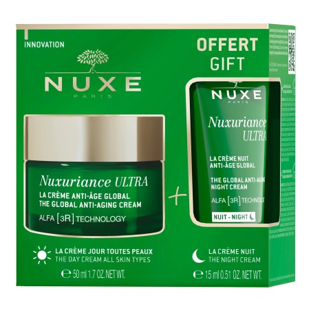 Kit 50 ml+ 15 ml di Nuxe Nuxuriance Ultra Crema Viso Giorno + Notte Kit 50 ml+ 15 ml di Nuxe Nuxuriance Ultra Crema Viso Giorno + Notte