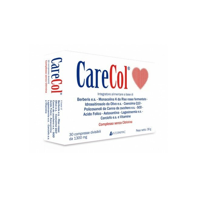 CARECOL 30 COMPRESSE CARECOL 30 COMPRESSE