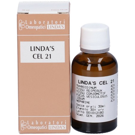 CEL 21 LINDA'S GOCCE 30 ML CEL 21 LINDA'S GOCCE 30 ML