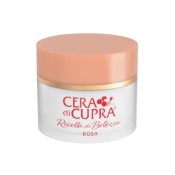 Vaso da 50 ml di Cera di Cupra Crema Viso Rosa Emolliente