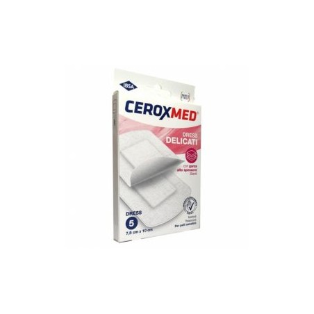 CEROTTI COMPRESSE DRESS CEROXMED DELICATI 7,5X10 CM 5 PEZZI