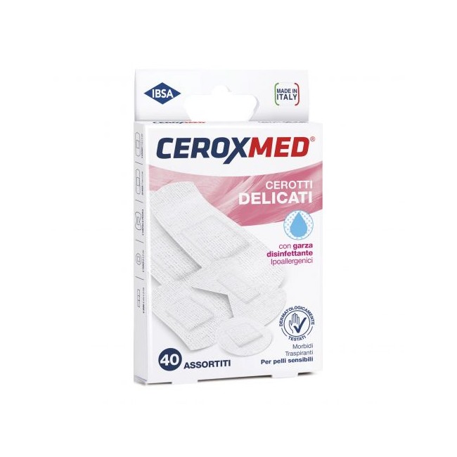 CEROTTI DELICATI CEROXMED ASSORTITI 40 PEZZI CEROTTI DELICATI CEROXMED ASSORTITI 40 PEZZI
