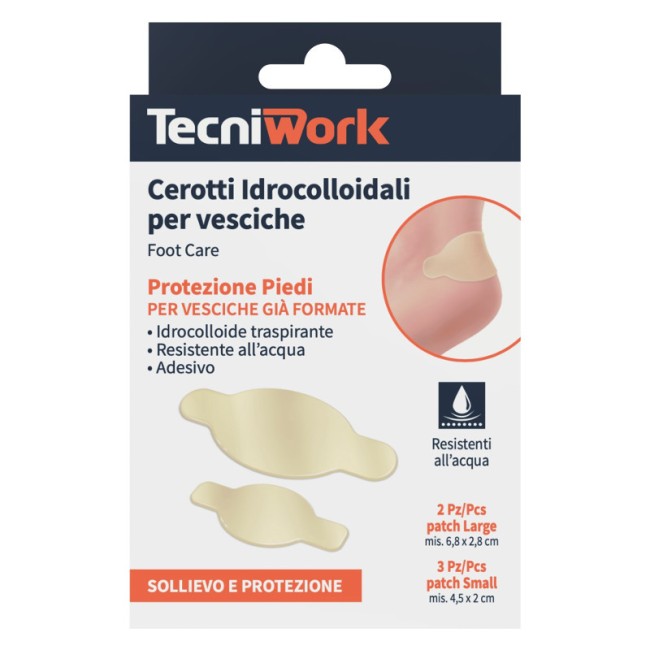 CEROTTI IDROCOLLOIDALI PER VESCICHE 5 PEZZI CEROTTI IDROCOLLOIDALI PER VESCICHE 5 PEZZI