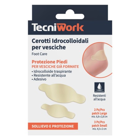 CEROTTI IDROCOLLOIDALI PER VESCICHE 5 PEZZI CEROTTI IDROCOLLOIDALI PER VESCICHE 5 PEZZI