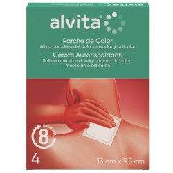 Cerotto Autoriscaldante Alvita 4 Pezzi