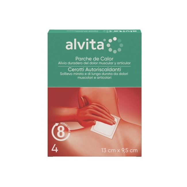 Cerotto Autoriscaldante Alvita 4 Pezzi