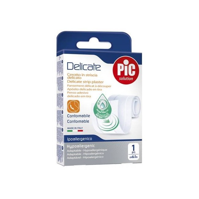 CEROTTO DELICATE STRISCIA ANTIBATTERICA 6 X 100 CM 1 PEZZO CEROTTO DELICATE STRISCIA ANTIBATTERICA 6 X 100 CM 1 PEZZO