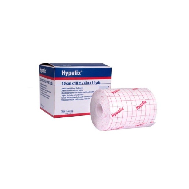 CEROTTO HYPAFIX IN TESSUTO NON TESSUTO DI POLIESTERE ELASTICO ACRILICO CM10X10M CEROTTO HYPAFIX IN TESSUTO NON TESSUTO DI POLIESTERE ELASTICO ACRILICO CM10X10M