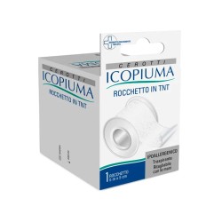Icopiuma Cerotto In Rocchetto Seta Bianco Ipoallergenico 2,5 Cm X 5 M