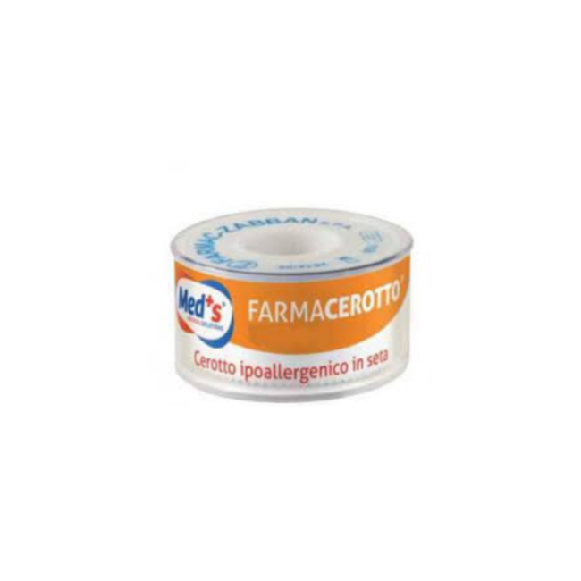 Cerotto Meds Ipoallergenico Seta 500x1,25 Cm