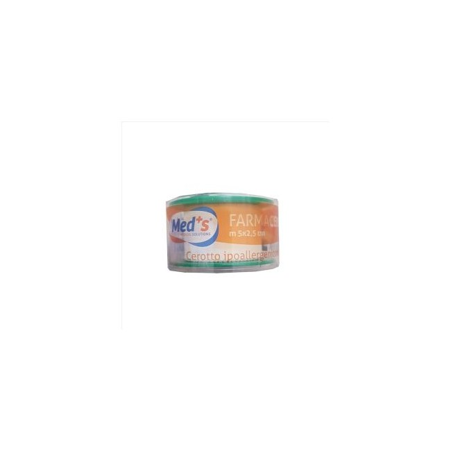 Cerotto Meds Ipoallergenico Seta 500x2,5 Cm Cerotto Meds Ipoallergenico Seta 500x2,5 Cm