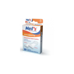 Cerotto Meds Strip Polietilene Ipoallergenico Assortiti 20 Pezzi
