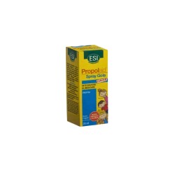 Flacone spray da 20 ml di ESI Propolaid Spray Gola Junior, integratore per alleviare il mal di gola nei bambini.