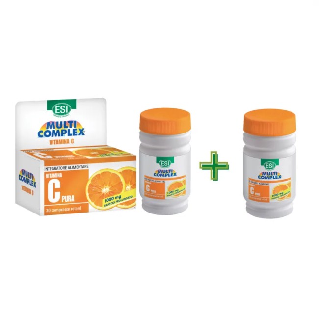 ESI VITAMINA C PURA 1000MG RETARD 60 COMPRESSE ESI VITAMINA C PURA 1000MG RETARD 60 COMPRESSE