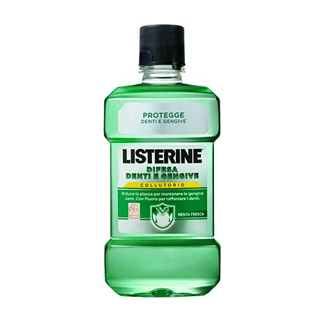 Listerine Difesa Denti E Gengive Collutorio 500ml Listerine Difesa Denti E Gengive Collutorio 500ml