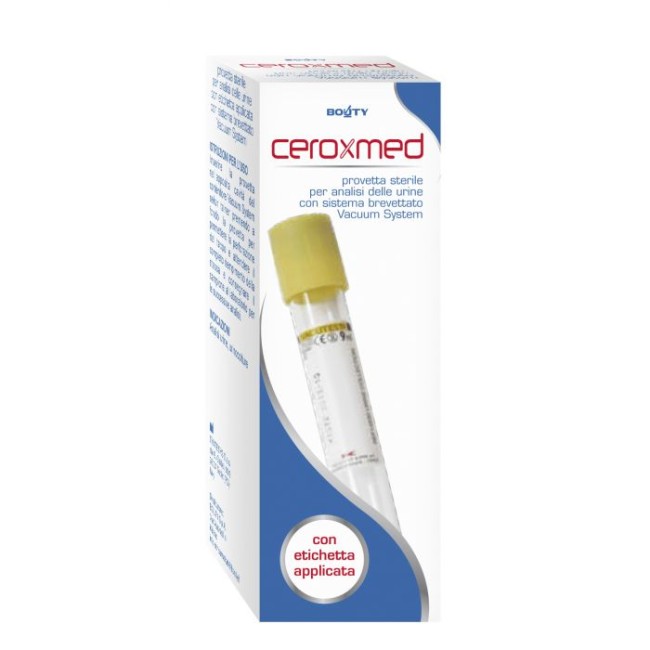 CEROXMED PROVETTA URINE VACUUM SYSTEM 1 PEZZO CEROXMED PROVETTA URINE VACUUM SYSTEM 1 PEZZO