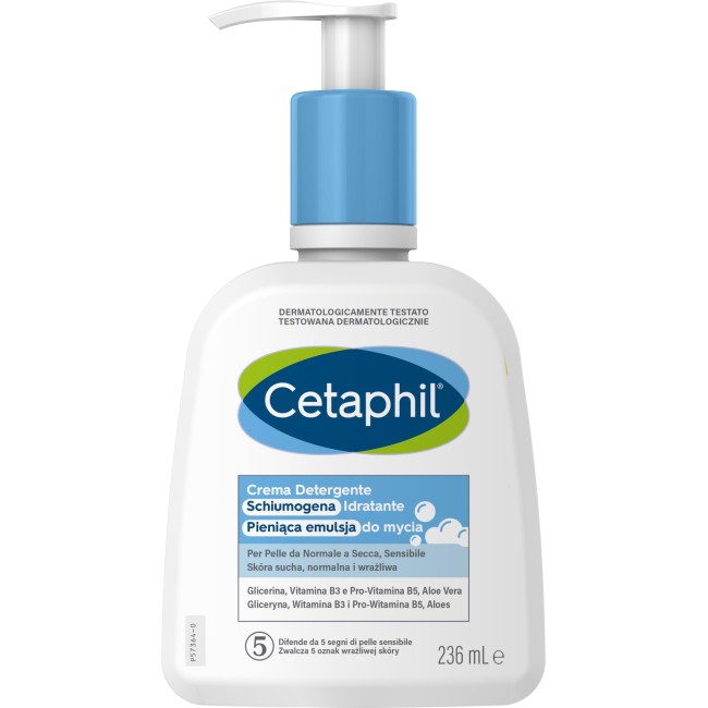 CETAPHIL CREMA DETERGENTE SCHIUMOGENA IDRATANTE 236 ML CETAPHIL CREMA DETERGENTE SCHIUMOGENA IDRATANTE 236 ML