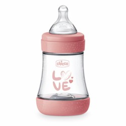 Chicco Biberon P5 150ml Slow Silicone Girl