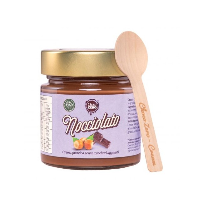 CHOCO ZERO CREMA PROTEICA NOCCIOLATO 34% 250 G CHOCO ZERO CREMA PROTEICA NOCCIOLATO 34% 250 G