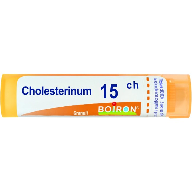 Boiron CHOLESTERINUM 15CH GRANULI Boiron CHOLESTERINUM 15CH GRANULI