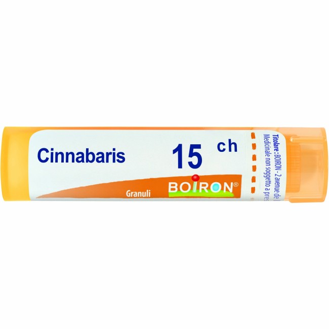 Boiron CINNABARIS 15CH GRANULI Boiron CINNABARIS 15CH GRANULI