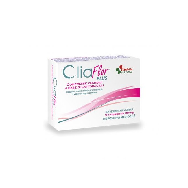 CLIAFLOR PLUS 16 COMPRESSE VAGINALI CLIAFLOR PLUS 16 COMPRESSE VAGINALI