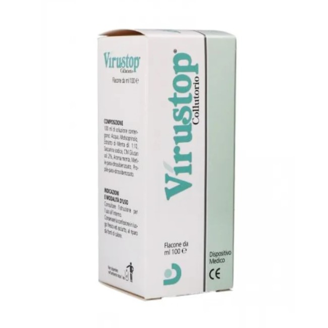 COLLUTORIO VIRUSTOP FLACONE 100 ML COLLUTORIO VIRUSTOP FLACONE 100 ML