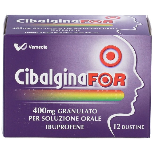 CIBALGINAFOR*OS 12BUST 400MG CIBALGINAFOR*OS 12BUST 400MG
