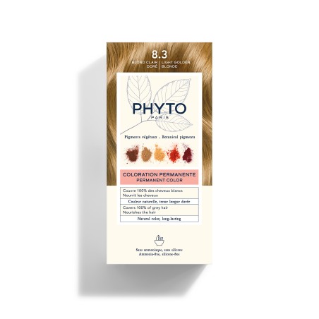 COLOR KIT 8,3 BIONDO CHIARO DORATO 1 LATTE 50 ML + 1 CREMA 50 ML + 1 MASCHERA 12 ML