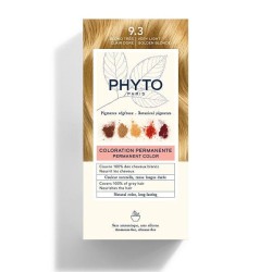 Color Kit 9,3 Biondo Chiarissimo Dorato Latte Rivelatore 50 Ml + Crema Colorante 50 Ml + Maschera Protettiva Colore 12 Ml + Guan