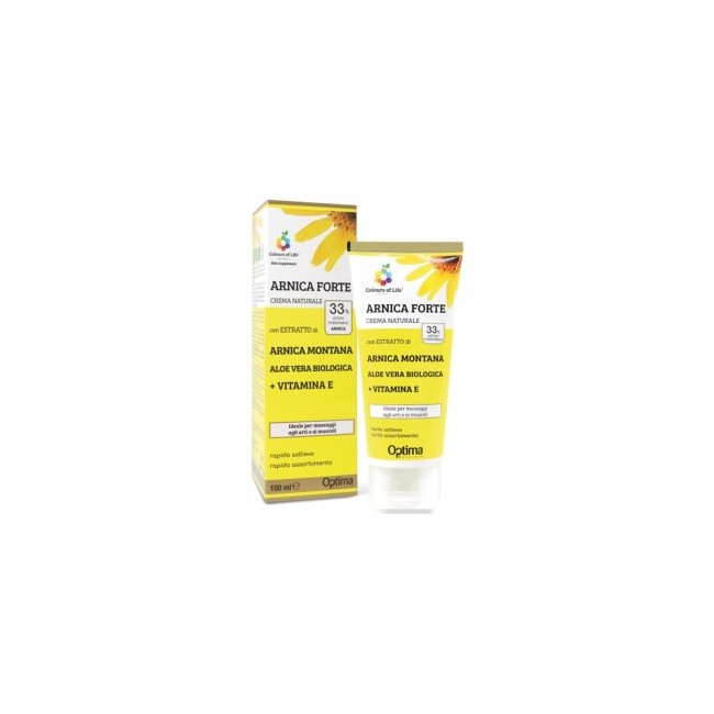 COLOURS OF LIFE SKIN SUPPLEMENT ARNICA FORTE 33% CREMA 100 ML COLOURS OF LIFE SKIN SUPPLEMENT ARNICA FORTE 33% CREMA 100 ML