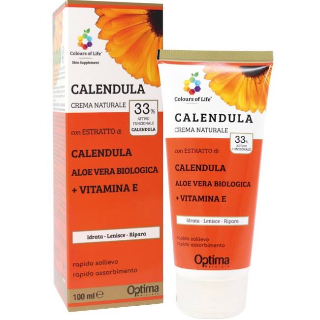 COLOURS OF LIFE SKIN SUPPLEMENT CALENDULA CREMA 100 ML COLOURS OF LIFE SKIN SUPPLEMENT CALENDULA CREMA 100 ML