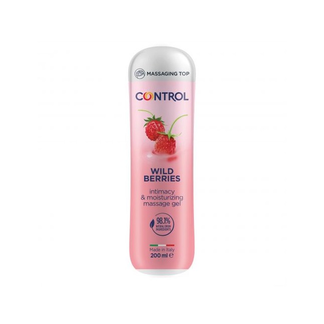 CONTROL WILD BERRIES MASSAGE GEL 3 IN 1 200 ML CONTROL WILD BERRIES MASSAGE GEL 3 IN 1 200 ML