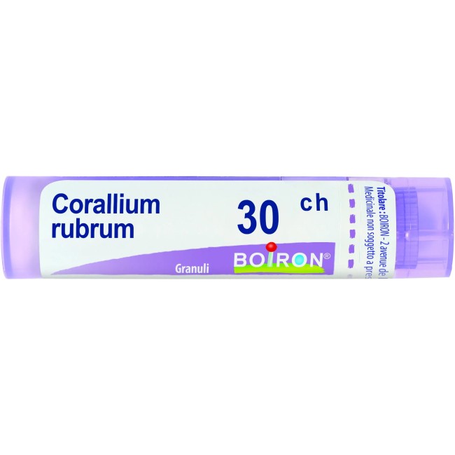 Boiron CORALLIUM RUBRUM 30CH GRANULI Boiron CORALLIUM RUBRUM 30CH GRANULI