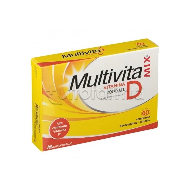 MULTIVITAMIX VITAMINA D 2000 UI 60 COMPRESSE MULTIVITAMIX VITAMINA D 2000 UI 60 COMPRESSE