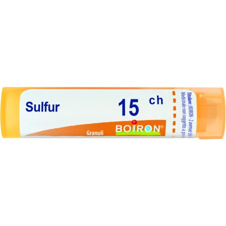 Boiron SULFUR*15CH 80GR 4G Boiron SULFUR*15CH 80GR 4G